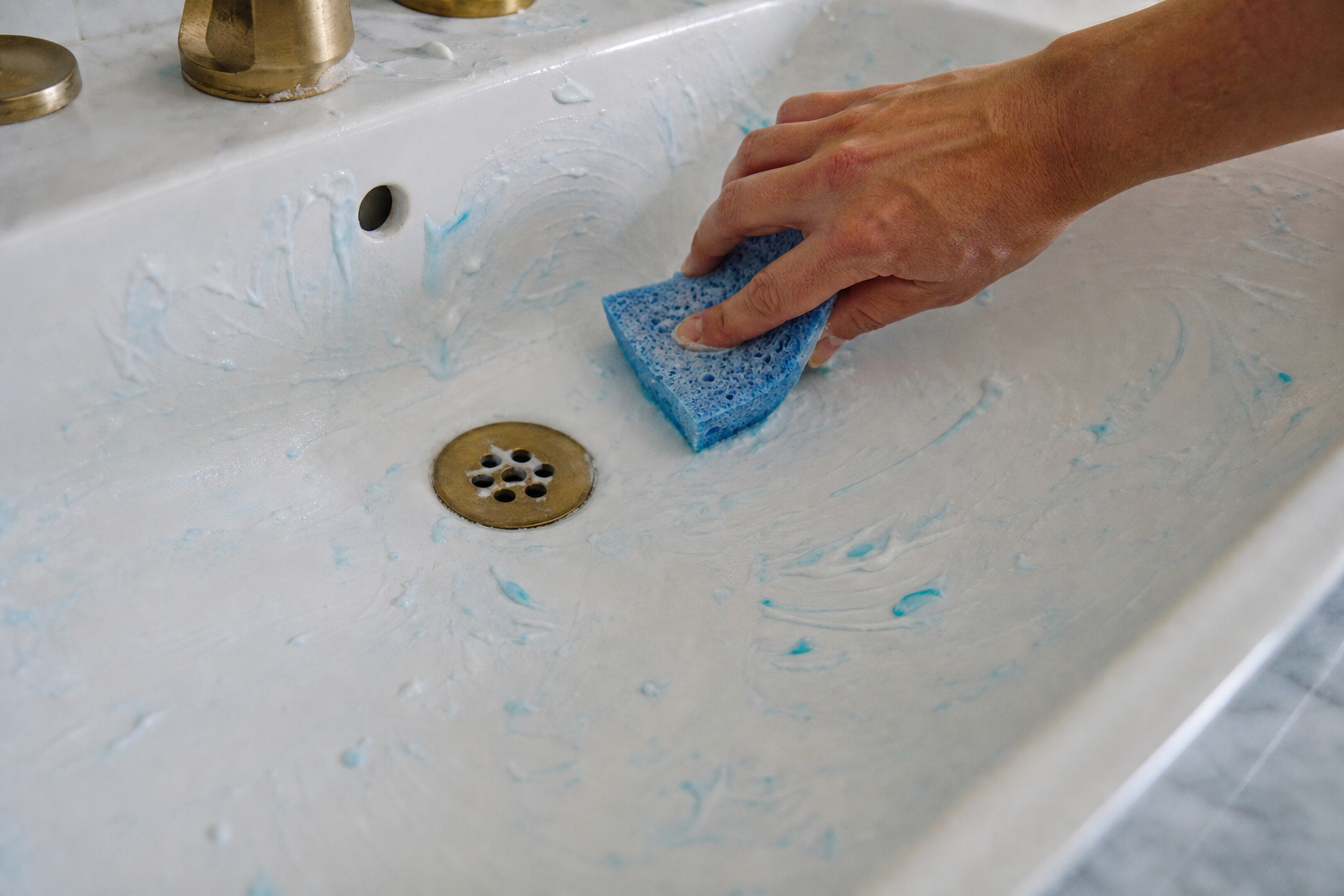 The Ultimate Baking Soda and Dawn Dish Soap Sink Scrub Hack for Atlanta Homes — visual 1