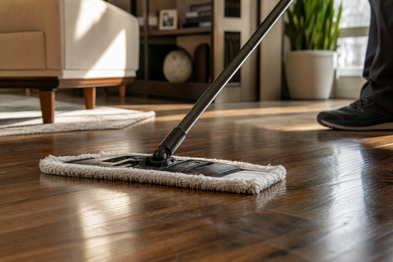 A Guide to Cleaning Hardwood Floors with Weathered Oak and Provincial Stains — visual 1