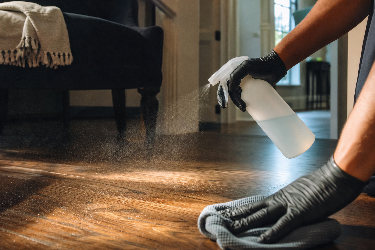 How to Clean Hardwood Floors Without Streaks: An Atlanta Homeowner’s Guide — visual 2