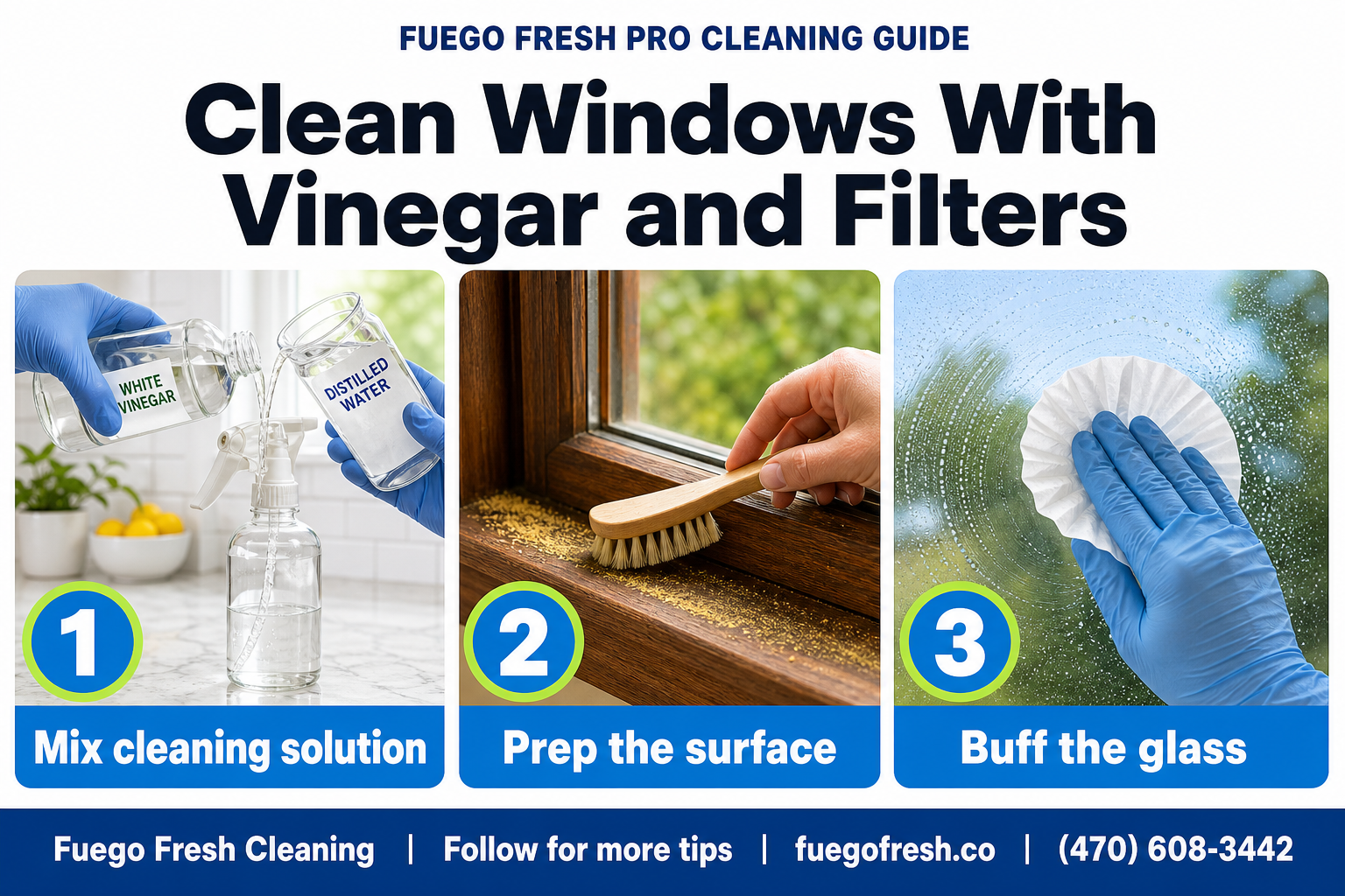 The Ultimate Guide: How to Clean Windows with Coffee Filters and Vinegar — visual 1