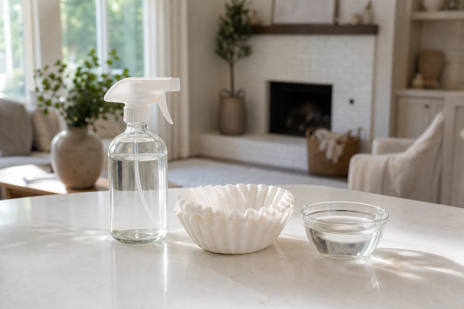 The Ultimate Guide: How to Clean Windows with Coffee Filters and Vinegar — visual 2